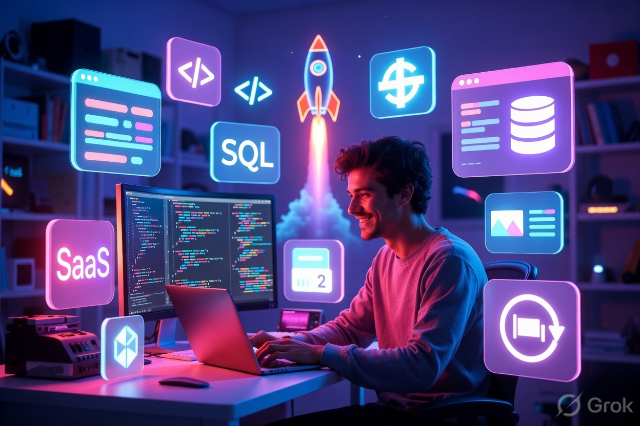 Solo founder vibe coding a micro SaaS app with AI assistance in 2026